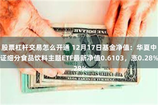 股票杠杆交易怎么开通 12月17日基金净值：华夏中证细分食品饮料主题ETF最新净值0.6103，涨0.28%